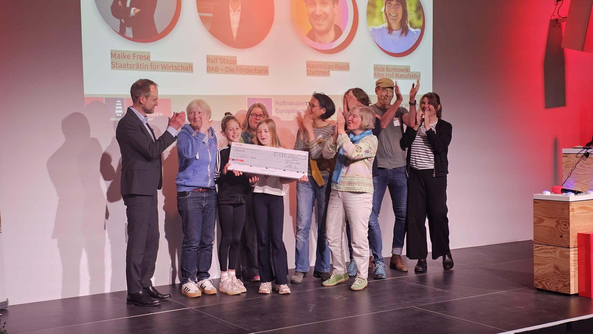 2. Preis beim Crowdfunding